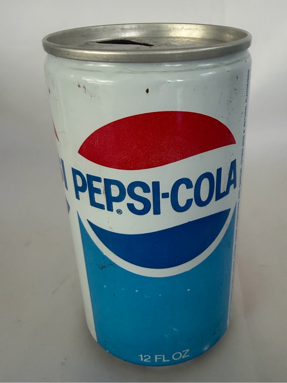 Vtg PEPSI 12oz. Steel Pull Tab Empty Soda Can Newport News VA
